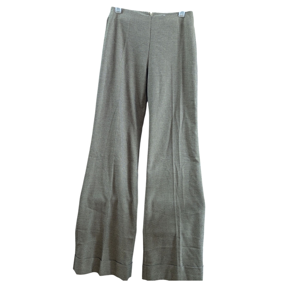 Chic Wide-Leg Women's Pants in Gray